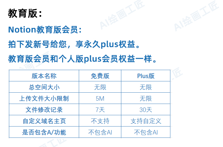 Notion永久plus新帐号